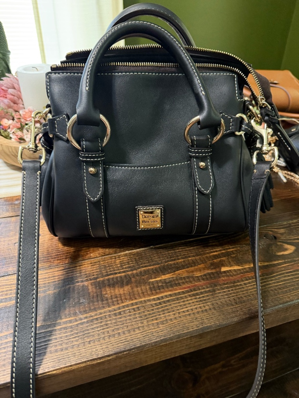 Dooney & Bourke Penrose Satchel With Pocket